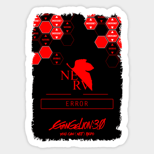 Evangelion 3.0 You can (not) redo. Sticker